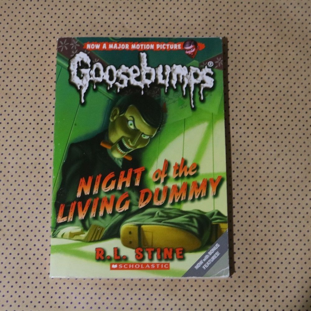 Goosebumps The Night of the Living Dummy Book